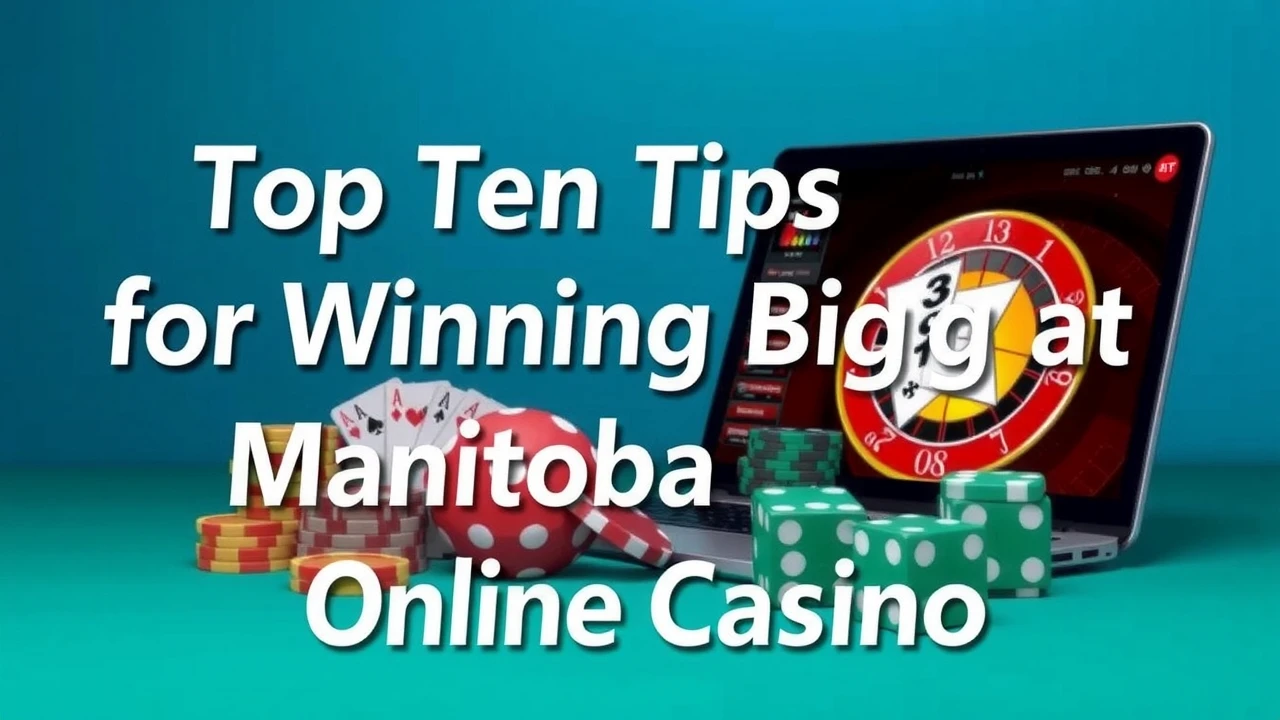 Top Ten Tips for Winning Big at Manitoba Online Casinos