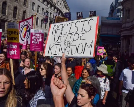 Britain Battles 'Struggle of This Era' After Radical March, States Keir Starmer